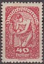 Austria 1919 Allegorie Republic 40 H Rojo Scott 213